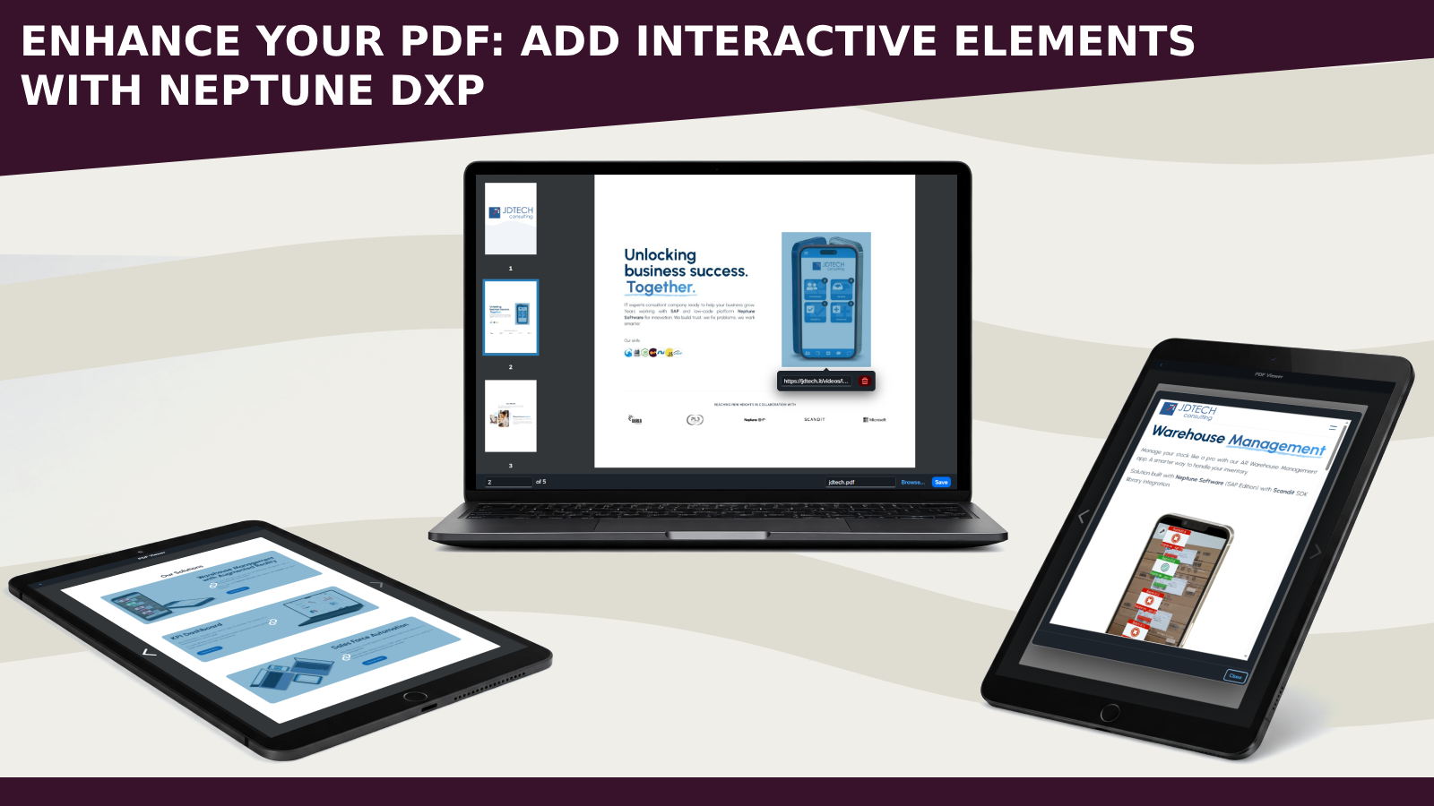 Enhance Your PDF - Add Interactive Elements with Neptune DXP