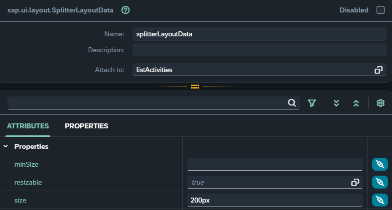 SplitterLayoutData properties