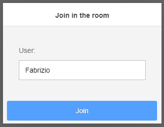 Join in the Room Dialog